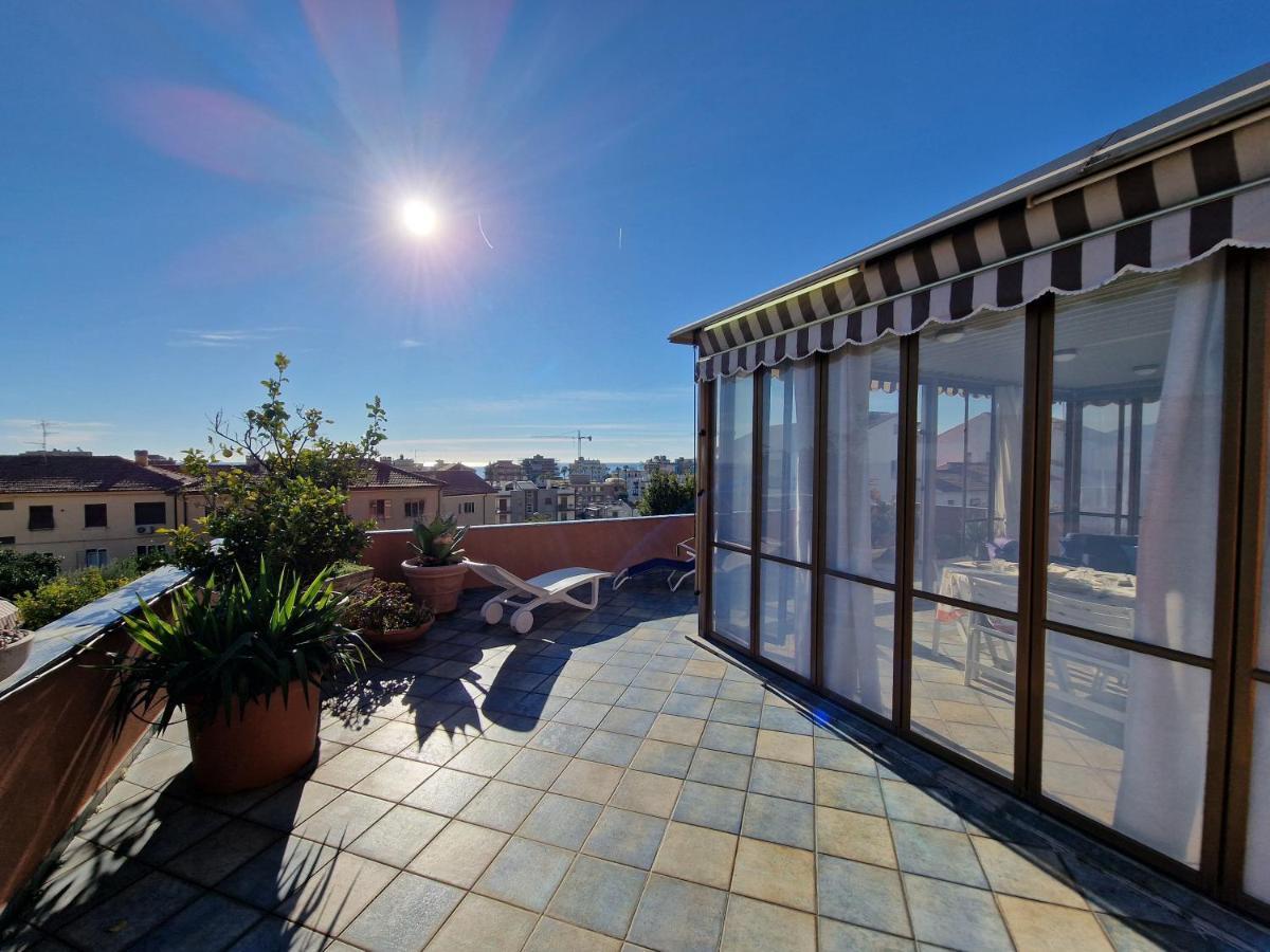 皮特拉利古Via Alberti Terrazza Vista Aperta- Free Parking公寓 外观 照片